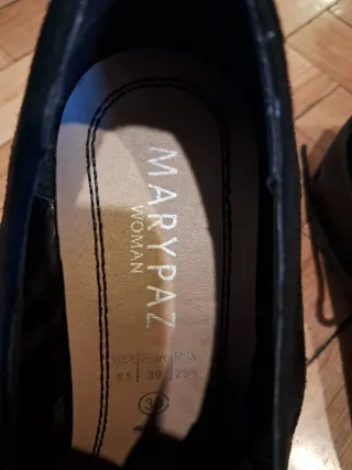 Zapatos de ante negros