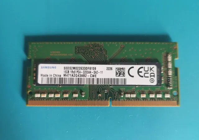 RAM Samsung 16GB DDR4 3200MHz SODIMM