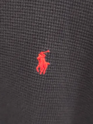 Polo Ralph Lauren Jersey Manga Larga Azul S