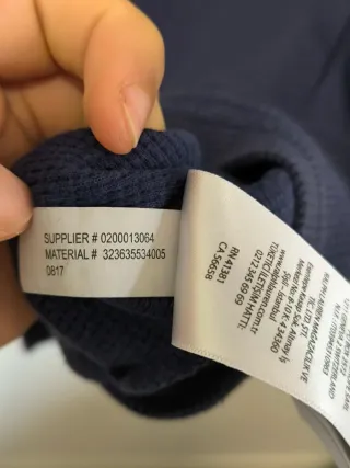 Polo Ralph Lauren Jersey Manga Larga Azul S