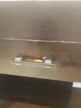 Mueble de entrada wengué para restaurar