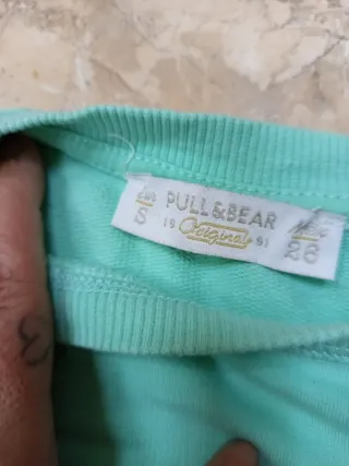 Sudadera turquesa LOVE