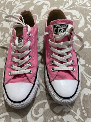 Converse Rosadas Talla 37