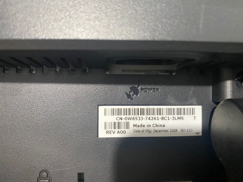 Monitor Dell Negro afbeelding 3
