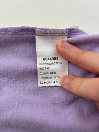 Sudadera multicolor S