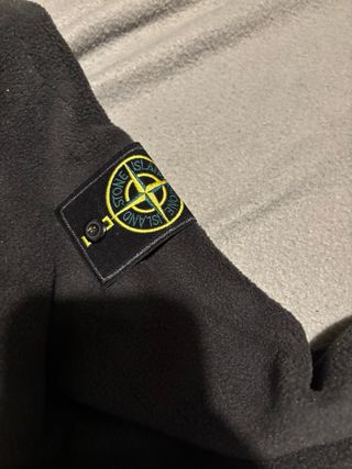 Stone Island Piumino Leggero Grigio/Nero