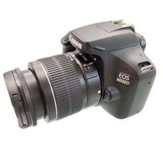CAMARA DE FOTOS CANON EOS 4000D+OBJETIVO CANON EFS 18-55MM, CARGADOR Y BATERIA