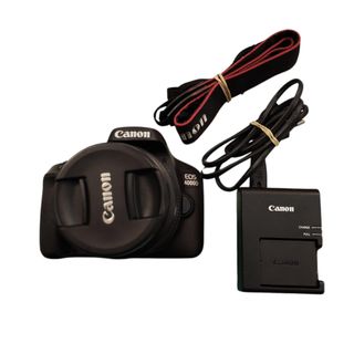 CAMARA DE FOTOS CANON EOS 4000D+OBJETIVO CANON EFS 18-55MM, CARGADOR Y BATERIA