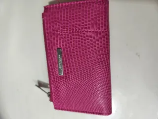 Cartera Stradivarius rosa