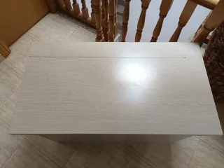 Mueble Arcón de madera beige