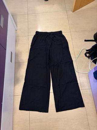 Pantalones anchos negros