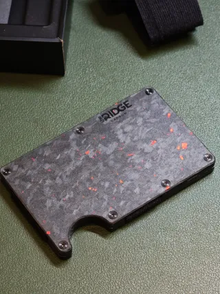 Billetera Ridge Carbono Forjado RFID