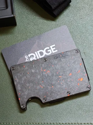 Billetera Ridge Carbono Forjado RFID
