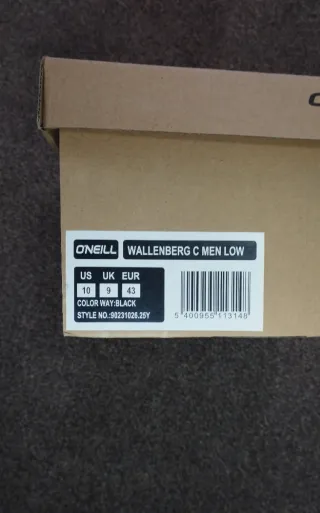 Zapatillas O'Neill grises y blancas Talla 44