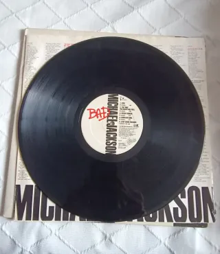 Michael Jackson Bad Vinilo Gatefold