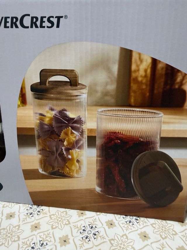 Tarros de cristal Silvercrest