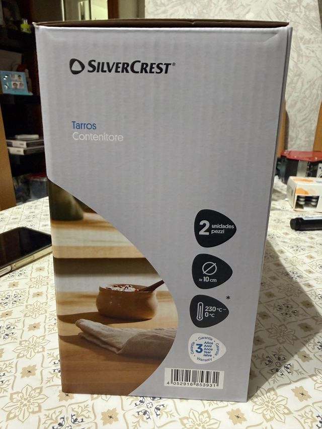 Tarros de cristal Silvercrest