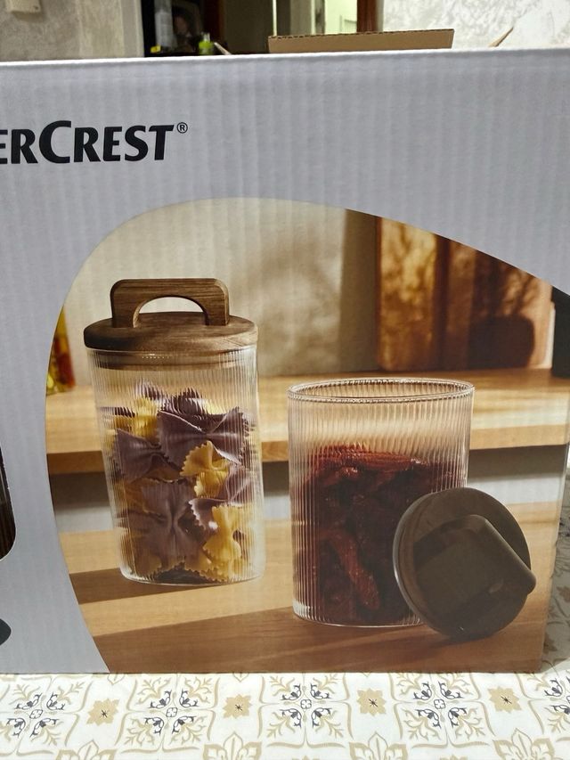 Tarros de cristal Silvercrest