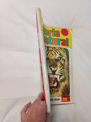 Álbum Historia Natural Cromos 1967 completo.