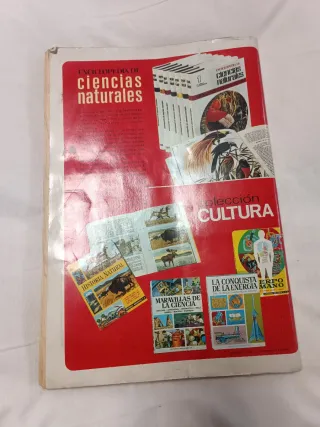 Álbum Historia Natural Cromos 1967 completo.
