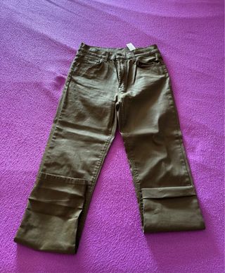 Camisa y pantalón Massimo Dutti Marrón