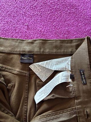 Camisa y pantalón Massimo Dutti Marrón