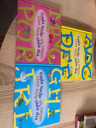 3 cuentos: Cada noche un cuento,una letra cada día