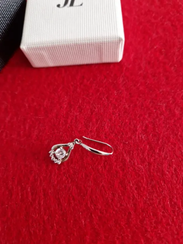 Pendientes Plata y Circonitas Finos