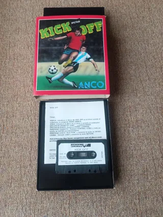 Juego ZX Spectrum Kick Off ANCO