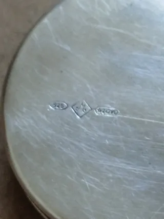 Pastilleros de plata 925