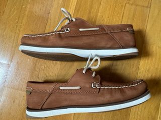 Zapatos náuticos Timberland camel