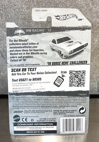 Hot Wheels 1970 Dodge Hemi Challenger