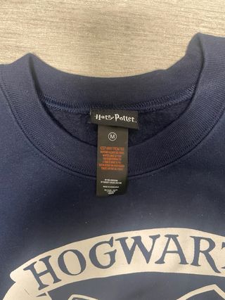 Sudadera Hogwarts Azul Marino