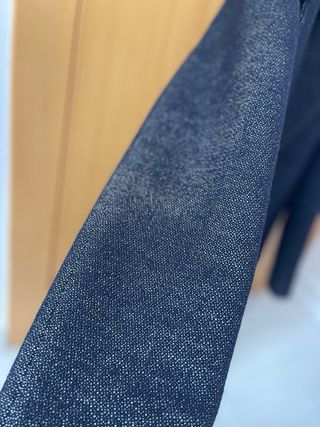 Abrigo Massimo Dutti azul marino T42