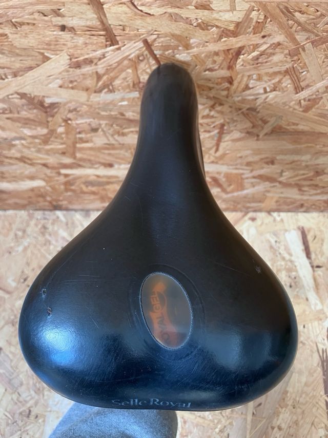 Sillín Bicicleta Selle Royal Negro