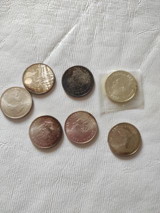 Monedas 2000 Pesetas Plata