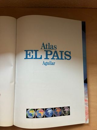 Libro Atlas El Pais Aguilar