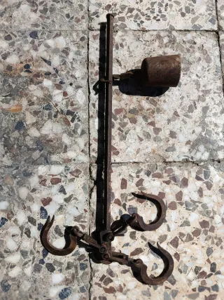 Pesas romanas antiguas