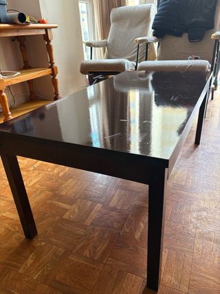 Mesa de centro elevable