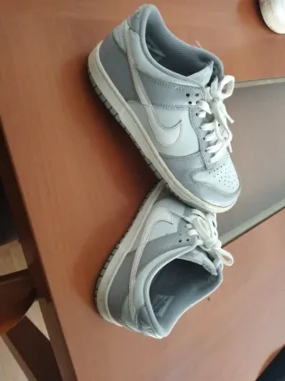 Zapatillas Nike Talla 38 Gris/Blanco