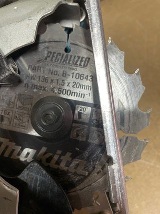 Sierra Circular Makita LXT