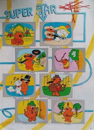 Álbum Cromos Isidoro & Sonia