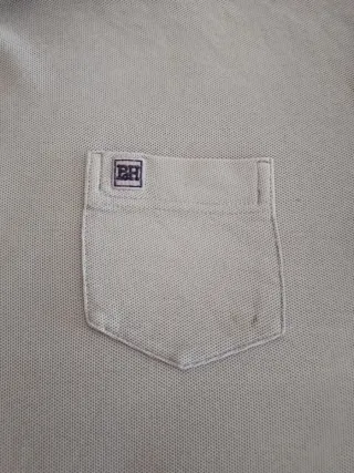 Camisa Polo Pedro del Hierro Azul Talla XL