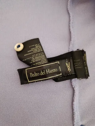 Camisa Polo Pedro del Hierro Azul Talla XL