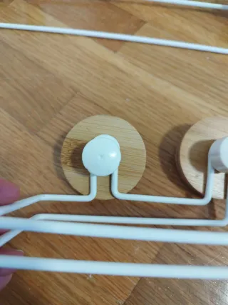 Toallero y porta rollos de papel higiénico ventosa