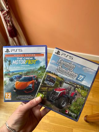 PS5 con lector + mando DualSense + juegos PERFECTA