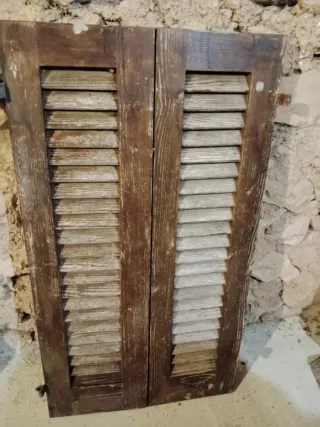 Persianas mallorquinas de madera