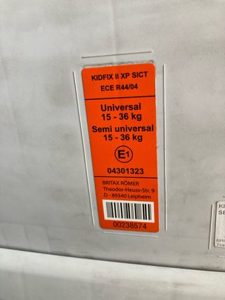 Silla coche Romer Britax