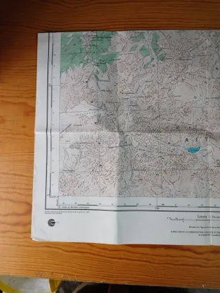 Mapa de Montañismo Jbel Toubkal Marruecos 1:50.000