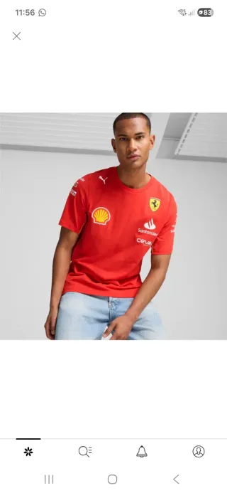 CAMISETA PUMA FERRARI 2024